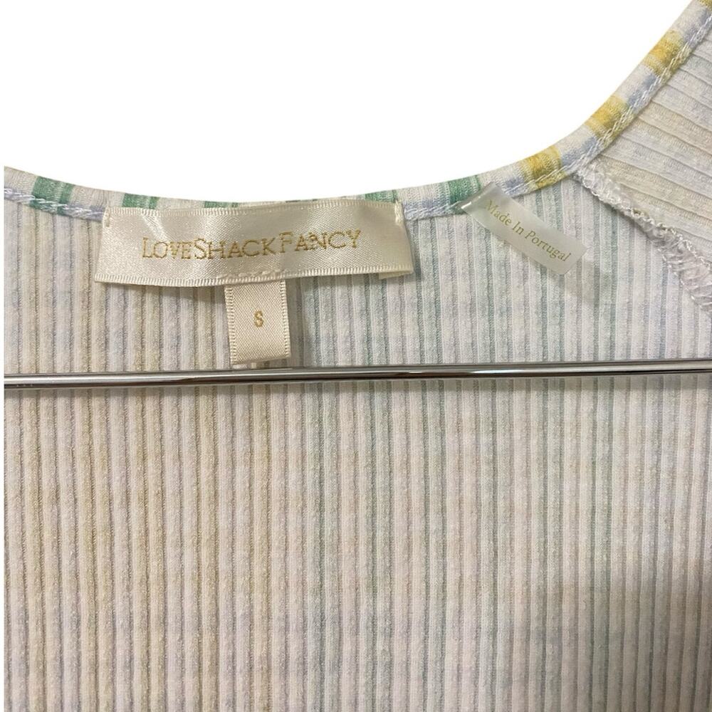 LoveShackFancy Pastel Rainbow Gingham Mini Dress - Picture 7 of 16